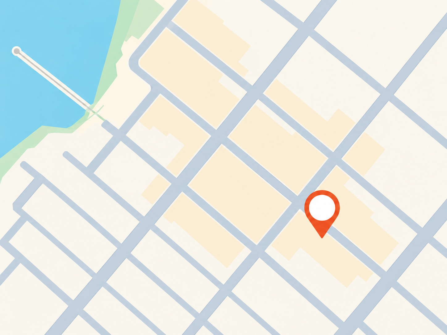 Map showing the location of Stuff 2 Puff in Ocean Beach